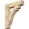 Ekena Millwork Merced Block Rough Sawn Bracket, Douglas Fir, 6"W x 32"D x 36"H BKT06X32X36MRC05RDF - alternate 1